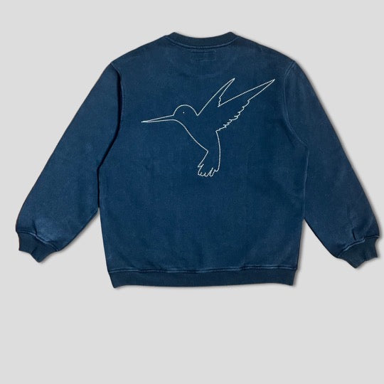 HUMMINGBIRD HUE CREW PULLOVER